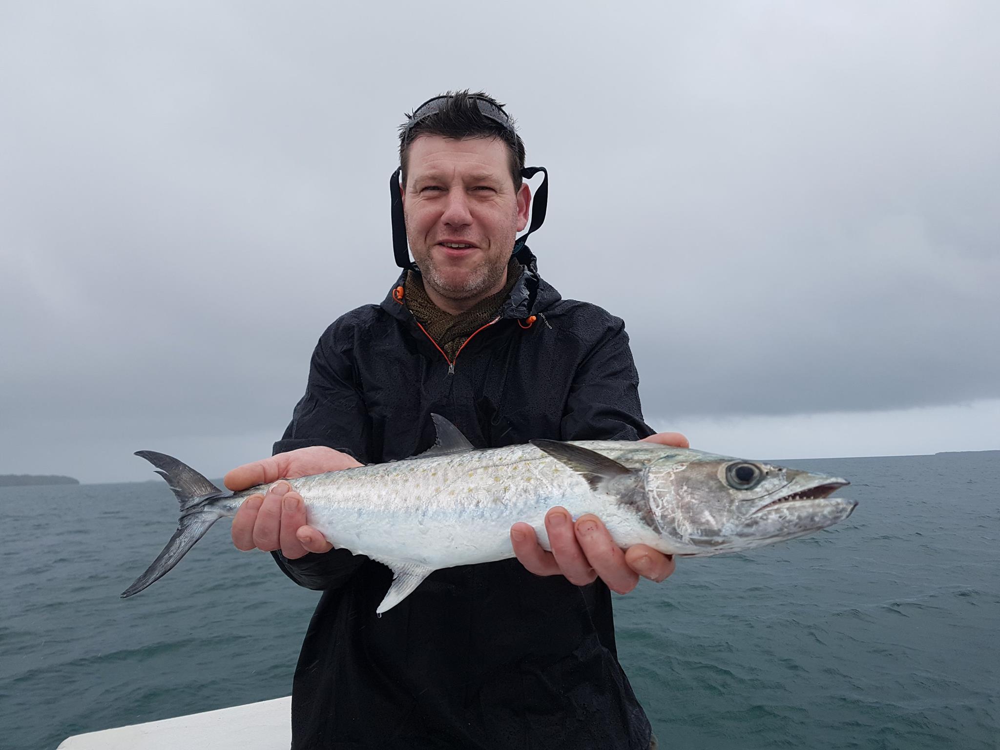 Les sorties pêche avec les Nordistes sous la pluie !!