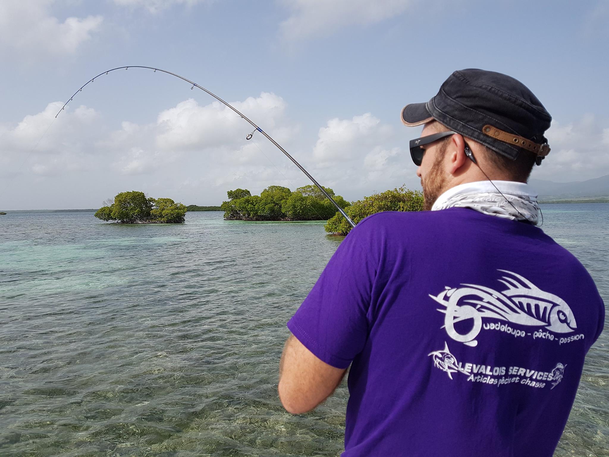 Pêche en ultra light en Guadeloupe