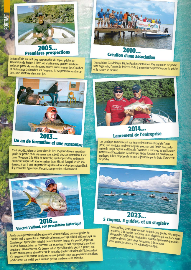 pêche en mer julien guide de peche